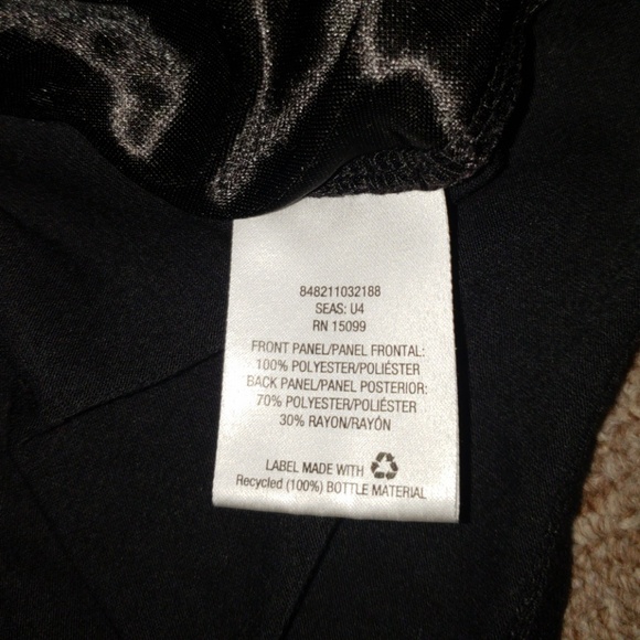 Covington Black on black polka dot blouse - Picture 3 of 5